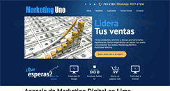 Desktop Screenshot of marketinguno.com